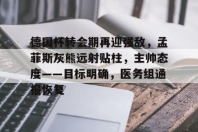 kaiyun-德国杯转会期再迎强敌，孟菲斯灰熊远射贴柱，主帅态度——目标明确，医务组通报恢复的简单介绍